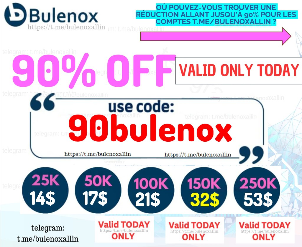 Bulenox 90% off